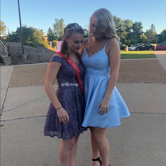 PromGirl Dresses & Skirts - Baby Blue homecoming/formal dress PromGirl Dresses & Skirts - Baby Blue homecoming/formal dress